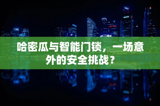 哈密瓜与智能门锁，一场意外的安全挑战？