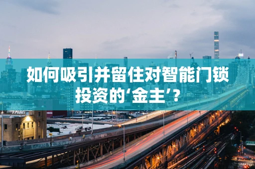 如何吸引并留住对智能门锁投资的‘金主’？