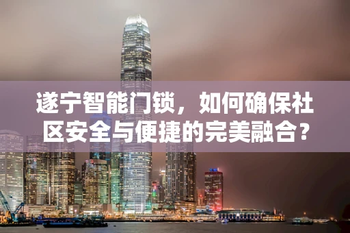 遂宁智能门锁，如何确保社区安全与便捷的完美融合？