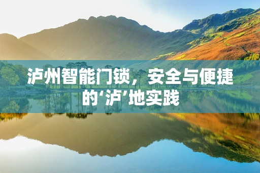 泸州智能门锁，安全与便捷的‘泸’地实践