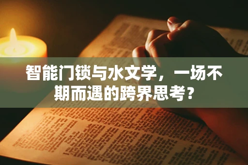 智能门锁与水文学，一场不期而遇的跨界思考？