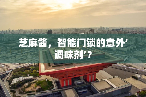 芝麻酱，智能门锁的意外‘调味剂’？