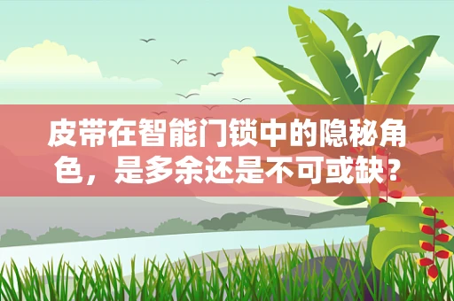 皮带在智能门锁中的隐秘角色，是多余还是不可或缺？