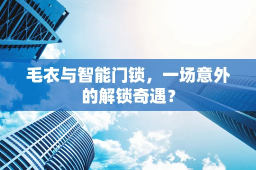 毛衣与智能门锁，一场意外的解锁奇遇？