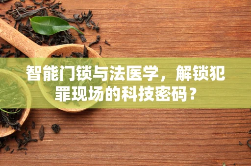 智能门锁与法医学，解锁犯罪现场的科技密码？