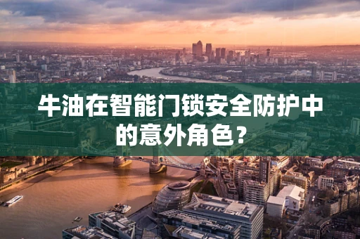 牛油在智能门锁安全防护中的意外角色？