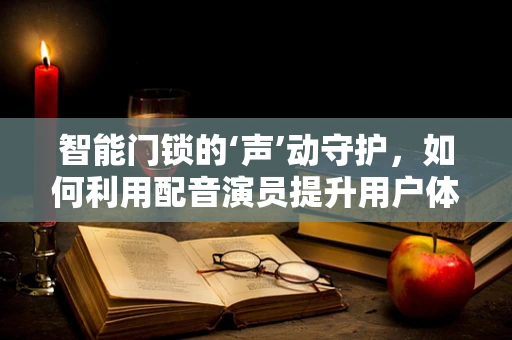 智能门锁的‘声’动守护，如何利用配音演员提升用户体验？