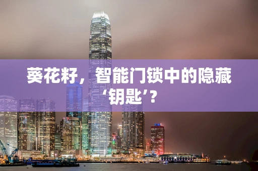 葵花籽，智能门锁中的隐藏‘钥匙’？