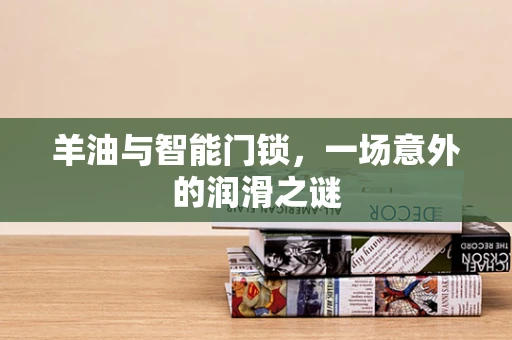 羊油与智能门锁，一场意外的润滑之谜