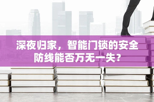 深夜归家，智能门锁的安全防线能否万无一失？