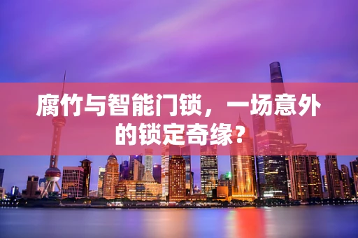 腐竹与智能门锁，一场意外的锁定奇缘？