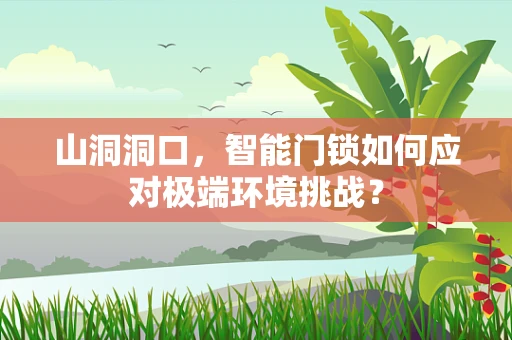山洞洞口，智能门锁如何应对极端环境挑战？