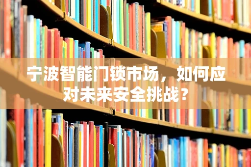 宁波智能门锁市场，如何应对未来安全挑战？