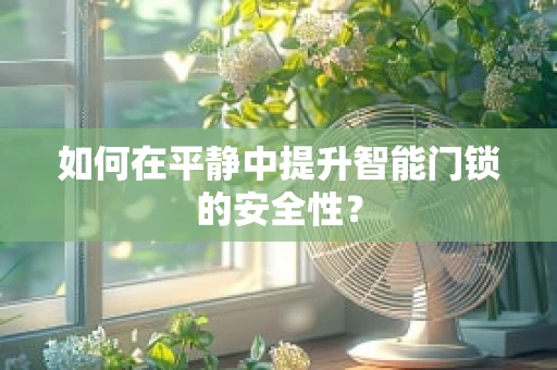 如何在平静中提升智能门锁的安全性？