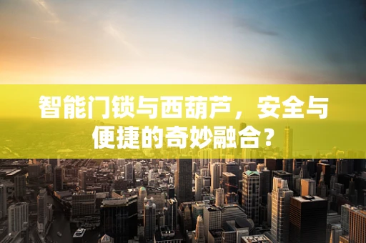 智能门锁与西葫芦，安全与便捷的奇妙融合？