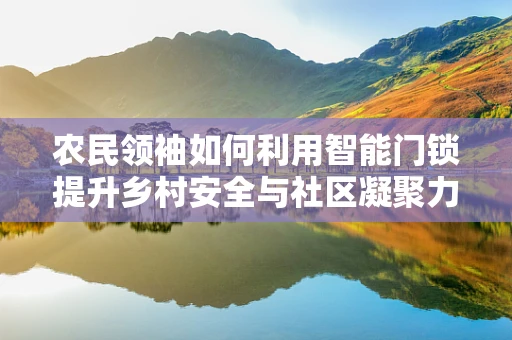 农民领袖如何利用智能门锁提升乡村安全与社区凝聚力？