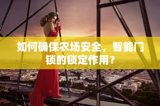如何确保农场安全，智能门锁的锁定作用？
