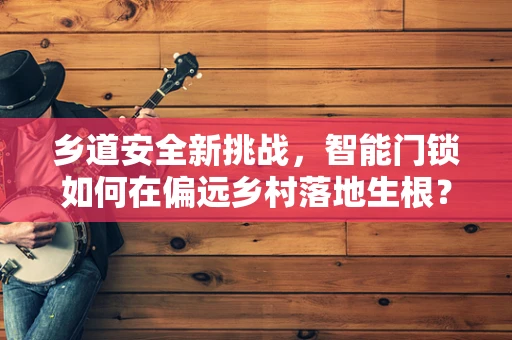 乡道安全新挑战，智能门锁如何在偏远乡村落地生根？