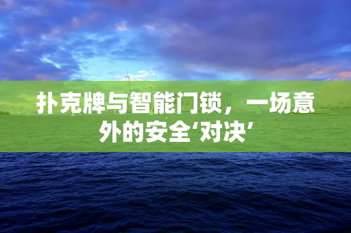 扑克牌与智能门锁，一场意外的安全‘对决’