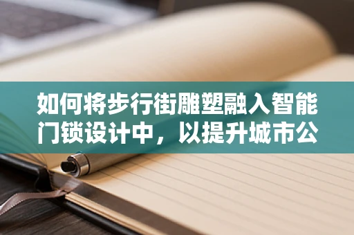 如何将步行街雕塑融入智能门锁设计中，以提升城市公共空间的艺术性与实用性？