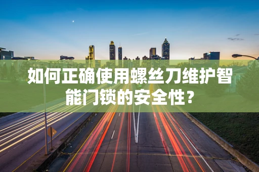 如何正确使用螺丝刀维护智能门锁的安全性？