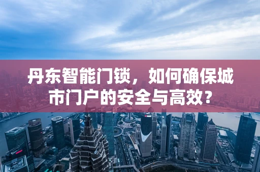 丹东智能门锁，如何确保城市门户的安全与高效？