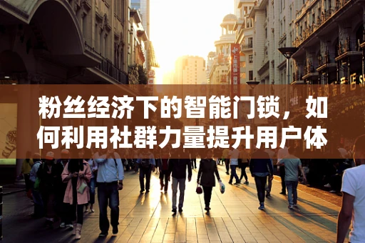 粉丝经济下的智能门锁，如何利用社群力量提升用户体验？
