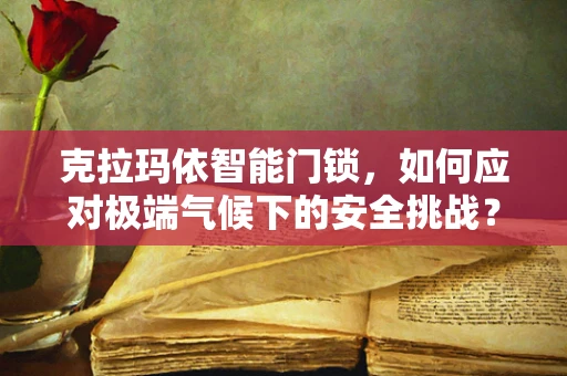 克拉玛依智能门锁，如何应对极端气候下的安全挑战？