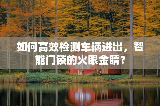 如何高效检测车辆进出，智能门锁的火眼金睛？