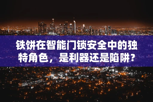 铁饼在智能门锁安全中的独特角色，是利器还是陷阱？