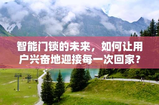 智能门锁的未来，如何让用户兴奋地迎接每一次回家？