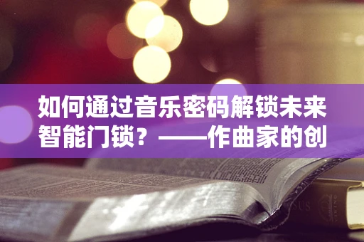 如何通过音乐密码解锁未来智能门锁？——作曲家的创意与科技融合
