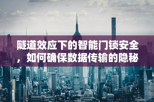 隧道效应下的智能门锁安全，如何确保数据传输的隐秘性？