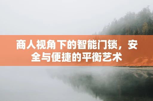 商人视角下的智能门锁，安全与便捷的平衡艺术