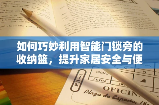 如何巧妙利用智能门锁旁的收纳篮，提升家居安全与便利性？