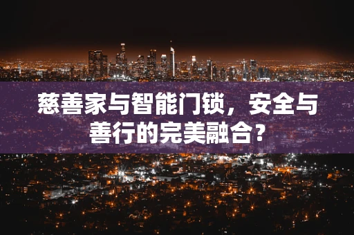 慈善家与智能门锁，安全与善行的完美融合？