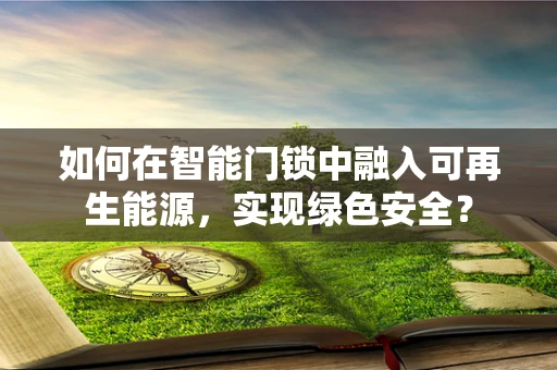 如何在智能门锁中融入可再生能源，实现绿色安全？