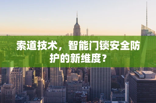 索道技术，智能门锁安全防护的新维度？