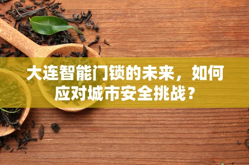 大连智能门锁的未来，如何应对城市安全挑战？