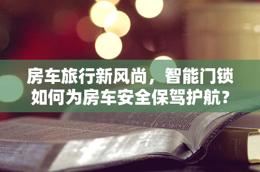 房车旅行新风尚，智能门锁如何为房车安全保驾护航？
