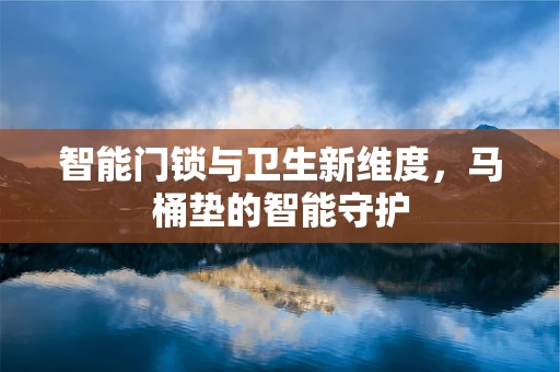 智能门锁与卫生新维度，马桶垫的智能守护