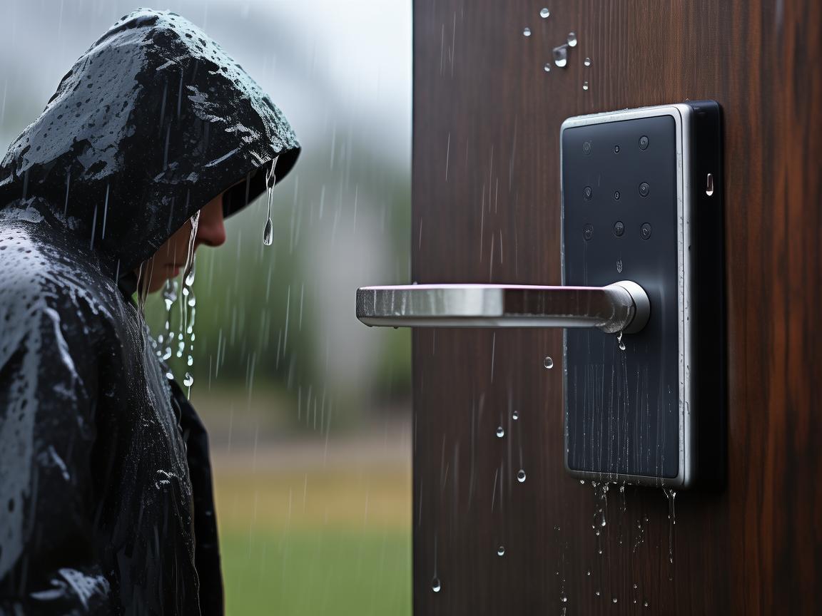 雨衣与智能门锁，一场意外的防水大考验？