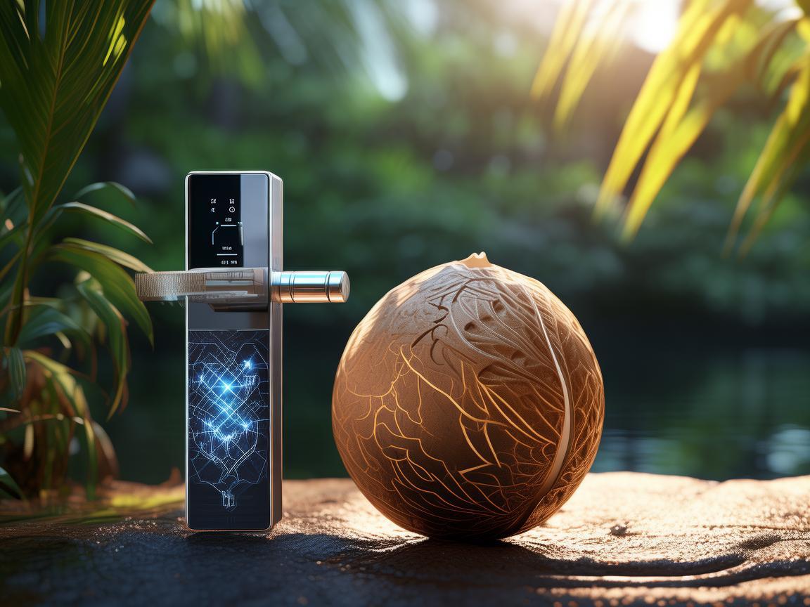 智能门锁与椰子的奇妙联动，如何利用椰子壳的生物特征解锁未来？