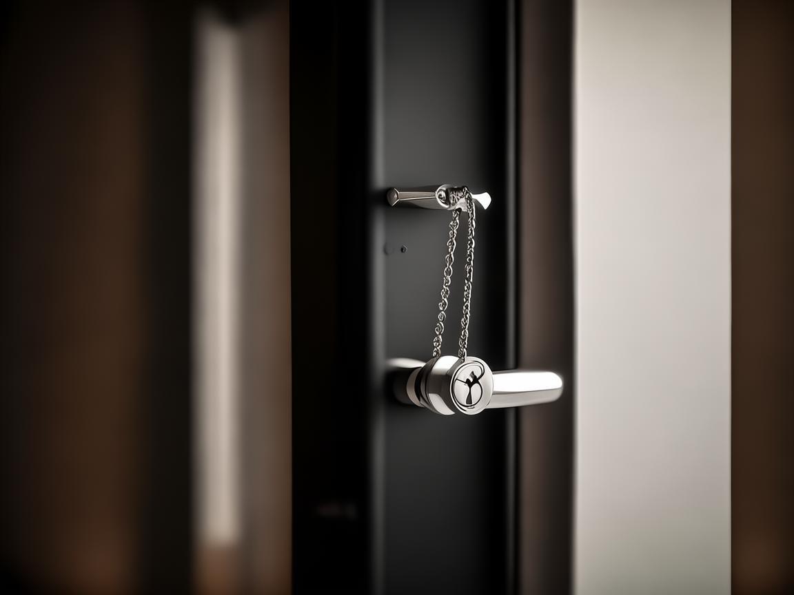 钥匙扣,智能门锁的隐形风险与安全考量