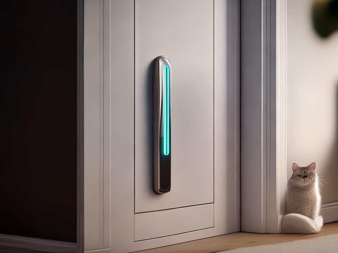 智能门锁与宠物安全,猫砂盆的巧妙融入